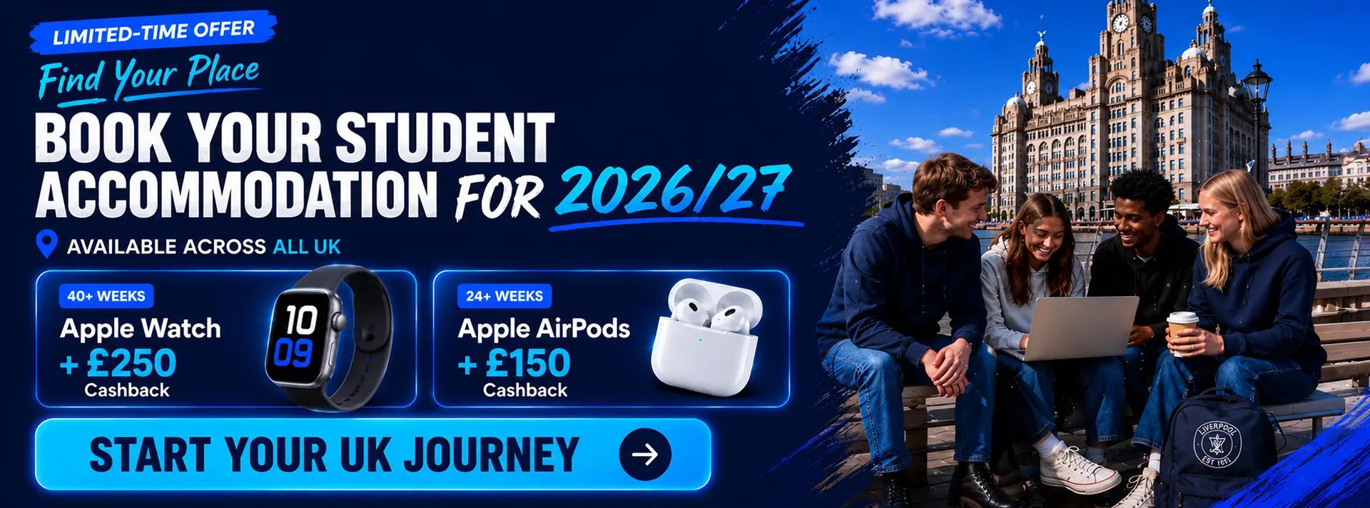 Uninist 2026/27 student accommodation campaign