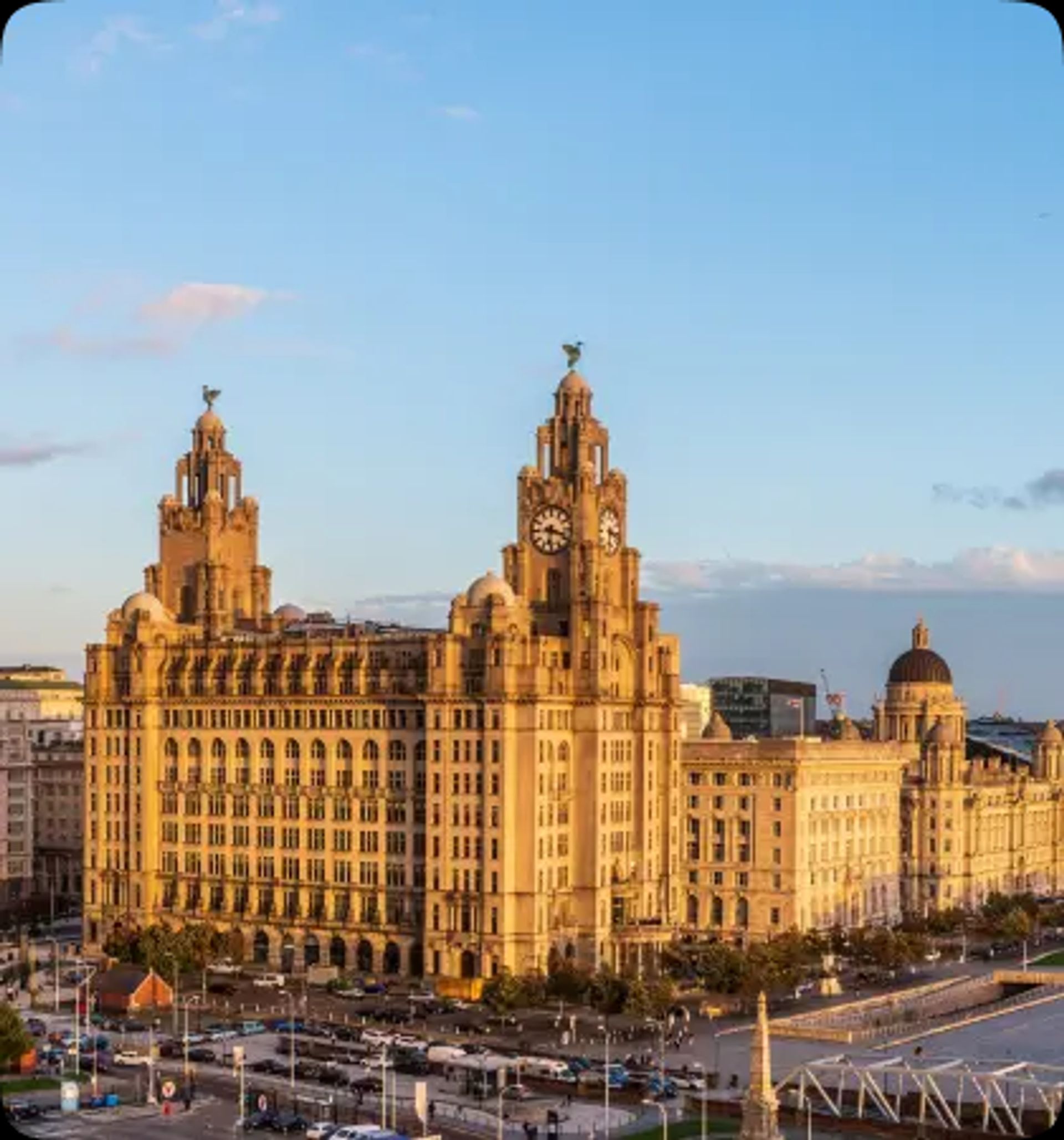 Liverpool city view
